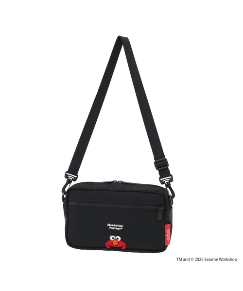 Manhattan Portage(マンハッタンポーテージ)の「JOGGER (L) JPN VER 2 500D CORDURA SESAME ST(ショルダーバッグ・レディース・ブラック・X-SMALL)」の1枚目の写真