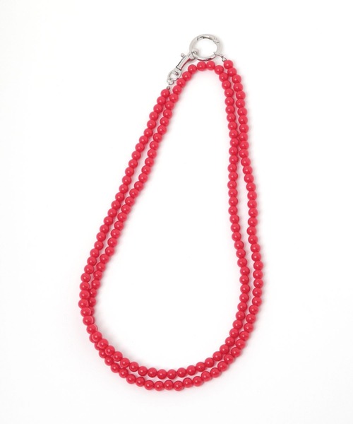 LEPSIM(レプシィム)の「2WAYロングネックレスチャーム 581694(ネックレス・レディース・レッド/シルバー/アイボリー・ONE SIZE)」の10枚目の写真