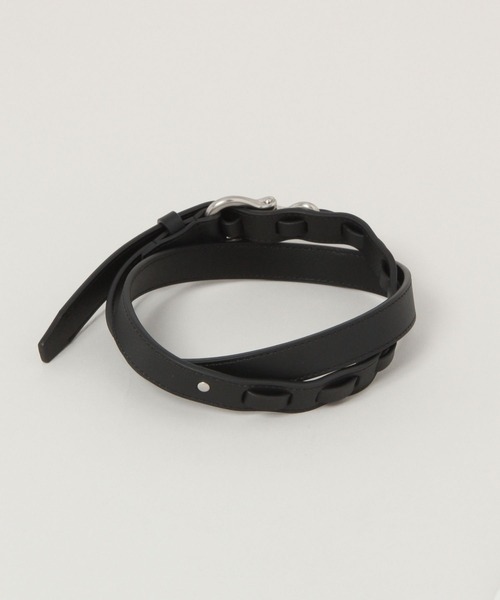 RAGEBLUE（レイジブルー）の「フックベルト（ベルト・レディース・ブラック・FREE）」の2枚目の写真