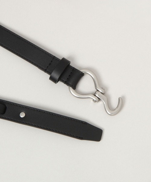 RAGEBLUE（レイジブルー）の「フックベルト（ベルト・レディース・ブラック・FREE）」の3枚目の写真