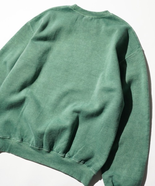 vintage タウンクラフト　半袖ラグランスウェット TOWN CRAFT タウンクラフト / 90S PIGMENT CREW SWEAT ピグメント加工