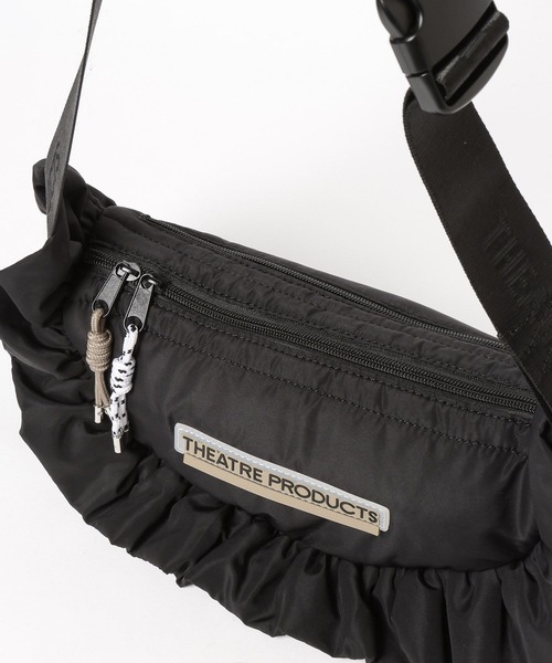 THEATRE PRODUCTS（シアタープロダクツ）の「THEATRE PRODUCTS(シアタープロダクツ)/別注パフフリルラウンドショルダー（ショルダーバッグ・レディース・ブラック/グレイッシュベージュ・FREE）」の11枚目の写真