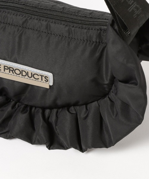 THEATRE PRODUCTS（シアタープロダクツ）の「THEATRE PRODUCTS(シアタープロダクツ)/別注パフフリルラウンドショルダー（ショルダーバッグ・レディース・ブラック/グレイッシュベージュ・FREE）」の12枚目の写真