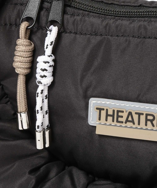 THEATRE PRODUCTS（シアタープロダクツ）の「THEATRE PRODUCTS(シアタープロダクツ)/別注パフフリルラウンドショルダー（ショルダーバッグ・レディース・ブラック/グレイッシュベージュ・FREE）」の21枚目の写真