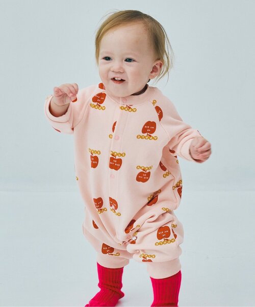 セール】【リンク】イロチ買いしたい総柄トレーナーカバーオール