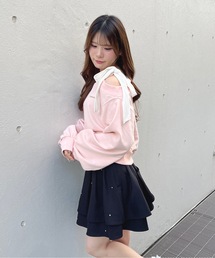 one way | リボンワンショルトレーナー(スウェット)