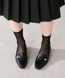 ローファー チャンキーヒール パンプス」に該当するシューズ（スクエア