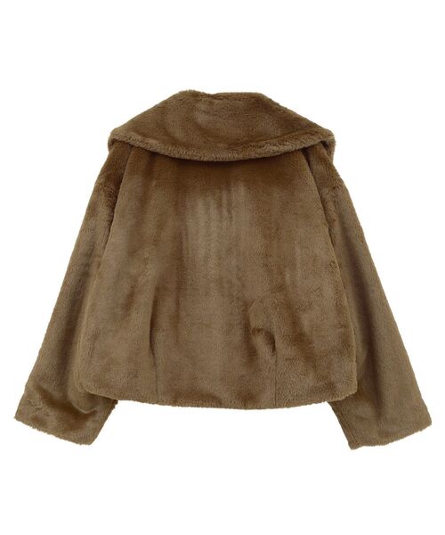 セール】【2025AW】ファーショートブルゾン（ブルゾン）｜earth