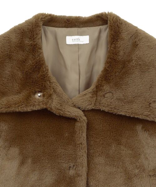 セール】【2025AW】ファーショートブルゾン（ブルゾン）｜earth