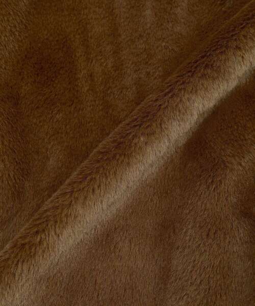 earth music&ecology（アースミュージックアンドエコロジー）の「【2025AW】ファーショートブルゾン（ブルゾン・レディース・クリーム/モカ/ブラウン・FREE）」の20枚目の写真