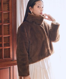 earth music&ecology | 【2025AW】ファーショートブルゾン(ブルゾン)