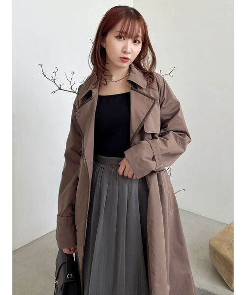 dazzlin(ダズリン)の「パワショルドッキングワンピース(ワンピース・レディース・ブラック/ブルー/ブラウン・SMALL/MEDIUM)」の9枚目の写真