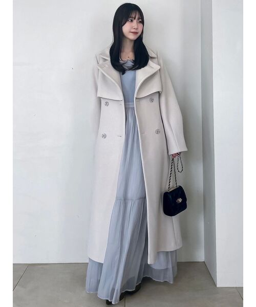 dazzlin(ダズリン)の「パワショルドッキングワンピース(ワンピース・レディース・ブラック/ブルー/ブラウン・SMALL/MEDIUM)」の15枚目の写真