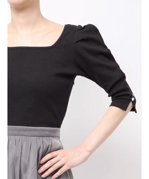 dazzlin(ダズリン)の「パワショルドッキングワンピース(ワンピース・レディース・ブラック/ブルー/ブラウン・SMALL/MEDIUM)」の19枚目の写真