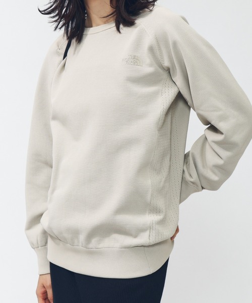 THE NORTH FACE(ザノースフェイス)の「ザ ノース フェイス THE NORTH FACE Axion Knit Crewアクションニットクルー(ニット/セーター・メンズ・アイボリー/ブラック・SS/S/M/L)」の3枚目の写真