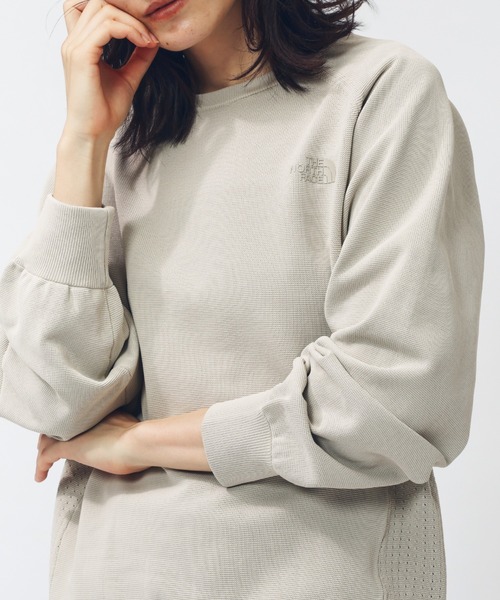THE NORTH FACE(ザノースフェイス)の「ザ ノース フェイス THE NORTH FACE Axion Knit Crewアクションニットクルー(ニット/セーター・メンズ・アイボリー/ブラック・SS/S/M/L)」の5枚目の写真