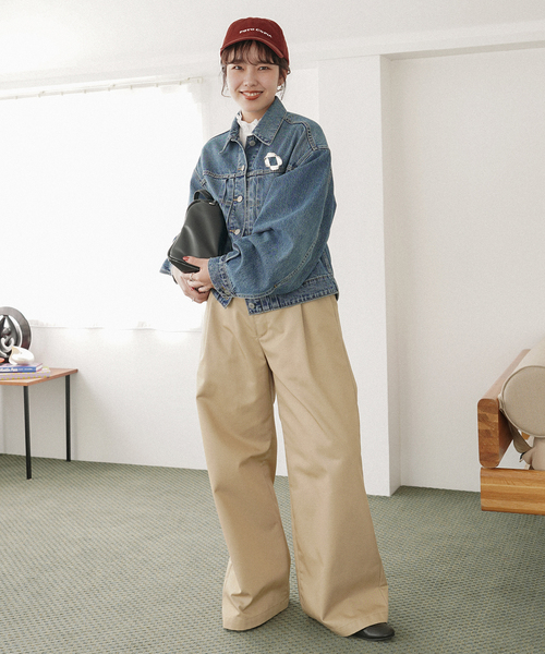 La Maison de Lyllis（メゾンドリリス）の「La Maison de Lyllis/ラメゾンドリリス FOTO CAP 2253006（キャップ・レディース・ボルドー/ブラック・FREE）」の8枚目の写真