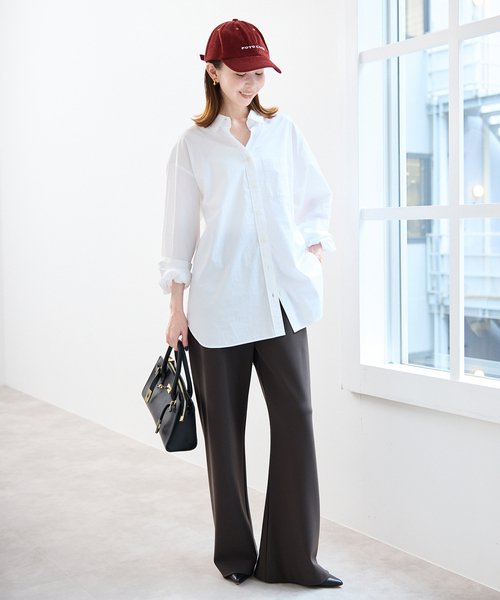 La Maison de Lyllis（メゾンドリリス）の「La Maison de Lyllis/ラメゾンドリリス FOTO CAP 2253006（キャップ・レディース・ボルドー/ブラック・FREE）」の10枚目の写真