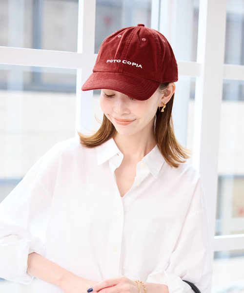 La Maison de Lyllis（メゾンドリリス）の「La Maison de Lyllis/ラメゾンドリリス FOTO CAP 2253006（キャップ・レディース・ボルドー/ブラック・FREE）」の11枚目の写真