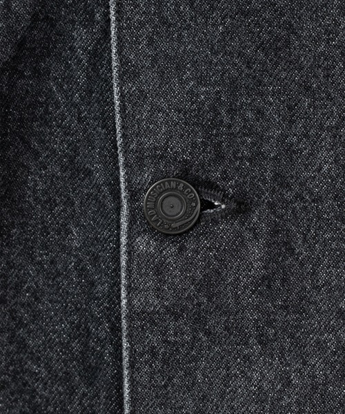 セール】14oz DENIM BLOUSON（デニムジャケット）｜LAD MUSICIAN