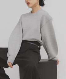 KBF | スウェットライクニット(ニット/セーター)