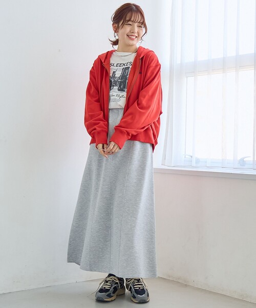 POLO BCS(ポロ ビーシーエス)の「【POLO BCS(ポロ・ビーシーエス)別注】 裏毛ジップパーカー(パーカー・レディース・ネイビー/ナチュラル/オフホワイト/レッド・L/M)」の18枚目の写真