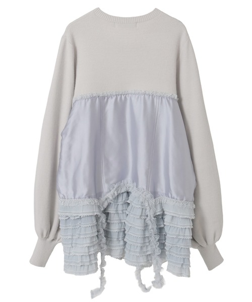 Candy Stripper（キャンディストリッパー）の「CORSET KNIT カーディガン（カーディガン/ボレロ・レディース・ブラック/ライトグレー/ライトピンク・FREE）」の11枚目の写真