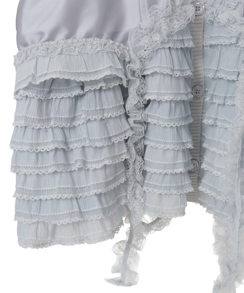 Candy Stripper（キャンディストリッパー）の「CORSET KNIT カーディガン（カーディガン/ボレロ・レディース・ブラック/ライトグレー/ライトピンク・FREE）」の15枚目の写真