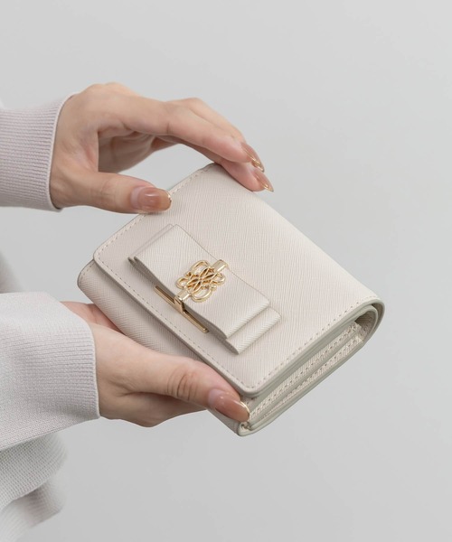 モノグラムリボン二つ折りウォレット（財布）｜RANDA（ランダ）の