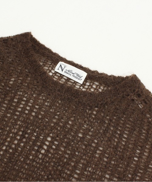 RNA-N(アールエヌエーエヌ)の「K2736 モヘアクループルオーバー(ニット/セーター・レディース・ブラウン/レッド/杢グレー・FREE)」の10枚目の写真