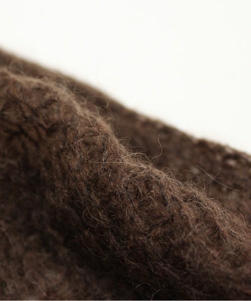 RNA-N(アールエヌエーエヌ)の「K2736 モヘアクループルオーバー(ニット/セーター・レディース・ブラウン/レッド/杢グレー・FREE)」の17枚目の写真