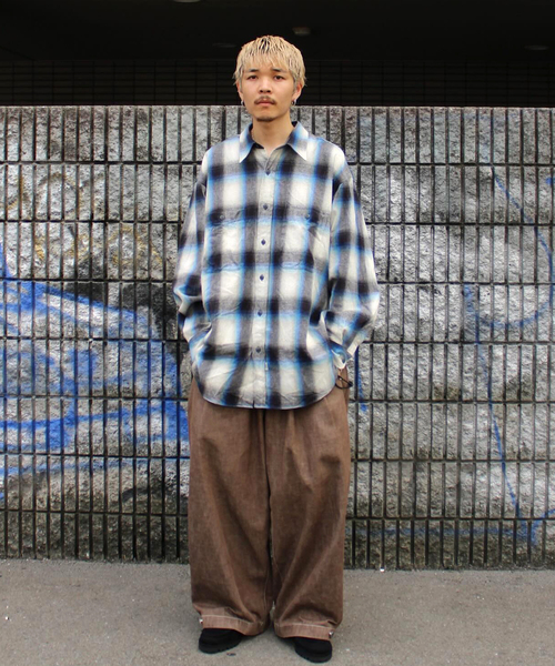 Marvine Pontiak shirt makers(マービンポンティアックシャツメーカーズ)の「Marvin Pontiak / マービンポンティアックシャツメーカーズ Military SH(シャツ/ブラウス・メンズ・ライトブルー・FREE)」の3枚目の写真