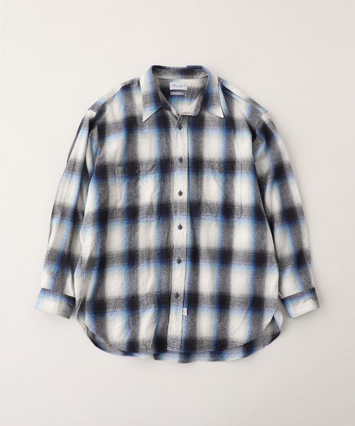 Marvine Pontiak shirt makers(マービンポンティアックシャツメーカーズ)の「Marvin Pontiak / マービンポンティアックシャツメーカーズ Military SH(シャツ/ブラウス・メンズ・ライトブルー・FREE)」の4枚目の写真