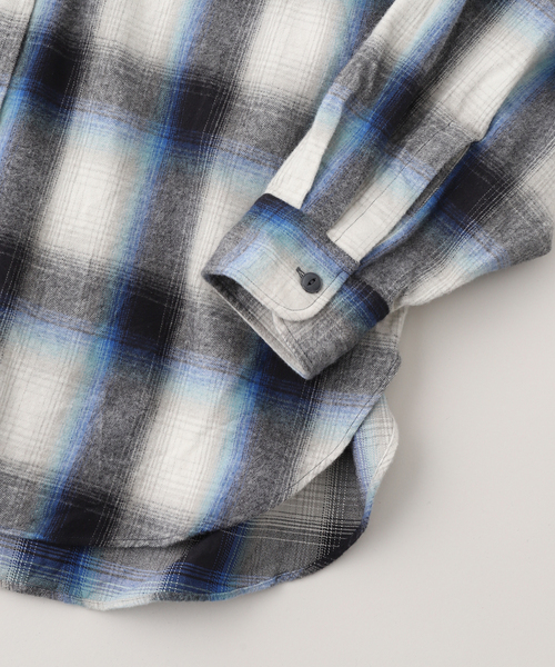 Marvine Pontiak shirt makers(マービンポンティアックシャツメーカーズ)の「Marvin Pontiak / マービンポンティアックシャツメーカーズ Military SH(シャツ/ブラウス・メンズ・ライトブルー・FREE)」の7枚目の写真