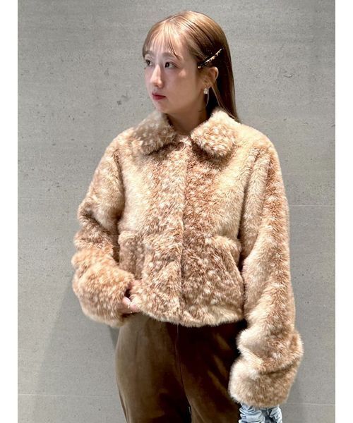 ☆新品未使用☆エコファーマルチブルゾン FURFUR（ファーファー）の「エコファージャケット（ブルゾン）」 - WEAR