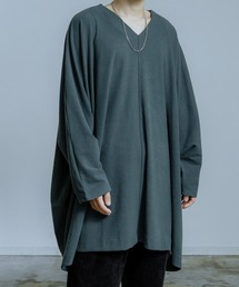 improves（インプローブス）の「ネック ドルマンスリーブ マキシ丈 ビッグプルオーバー（スウェット・メンズ）」