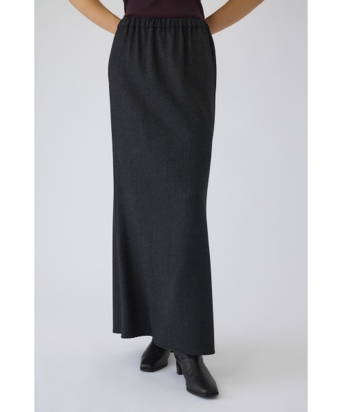 RIM.ARK（リムアーク）の「Herringbone maxi SK ヘリンボーンマキシスカート（スカート・レディース・グレー/ブラック/ベージュ・36/38）」の2枚目の写真