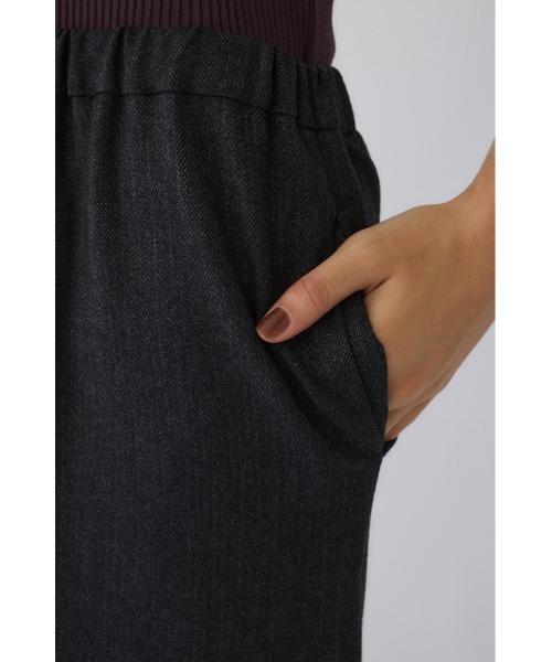 RIM.ARK（リムアーク）の「Herringbone maxi SK ヘリンボーンマキシスカート（スカート・レディース・グレー/ブラック/ベージュ・36/38）」の12枚目の写真