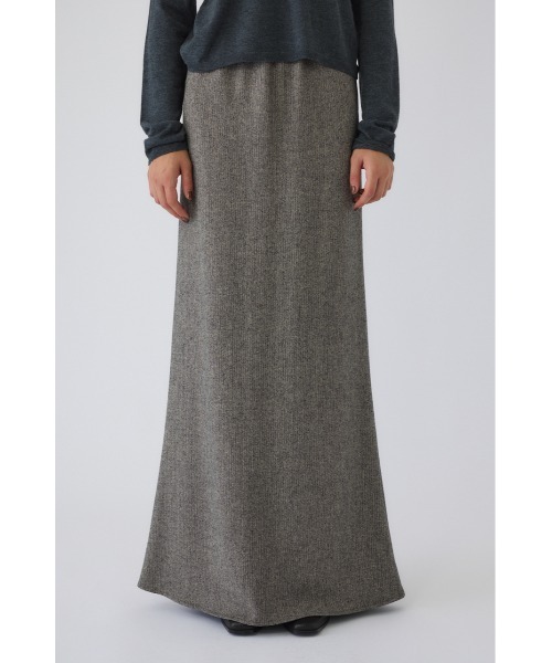 RIM.ARK（リムアーク）の「Herringbone maxi SK ヘリンボーンマキシスカート（スカート・レディース・グレー/ブラック/ベージュ・36/38）」の13枚目の写真