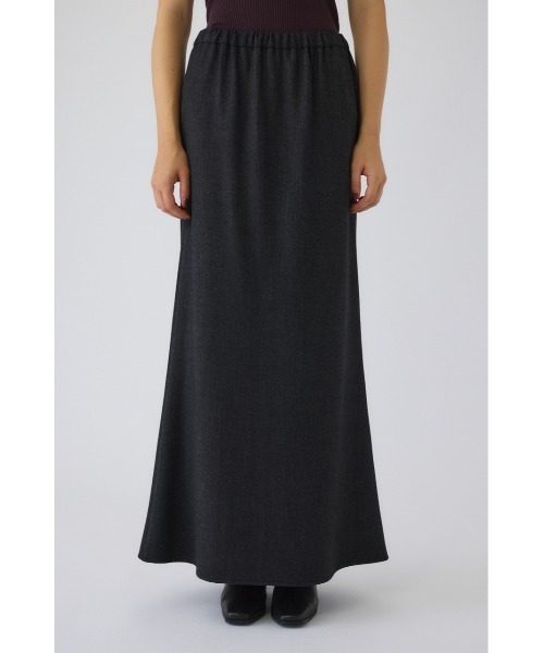 RIM.ARK（リムアーク）の「Herringbone maxi SK ヘリンボーンマキシスカート（スカート・レディース・グレー/ブラック/ベージュ・36/38）」の4枚目の写真