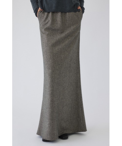 RIM.ARK（リムアーク）の「Herringbone maxi SK ヘリンボーンマキシスカート（スカート・レディース・グレー/ブラック/ベージュ・36/38）」の9枚目の写真