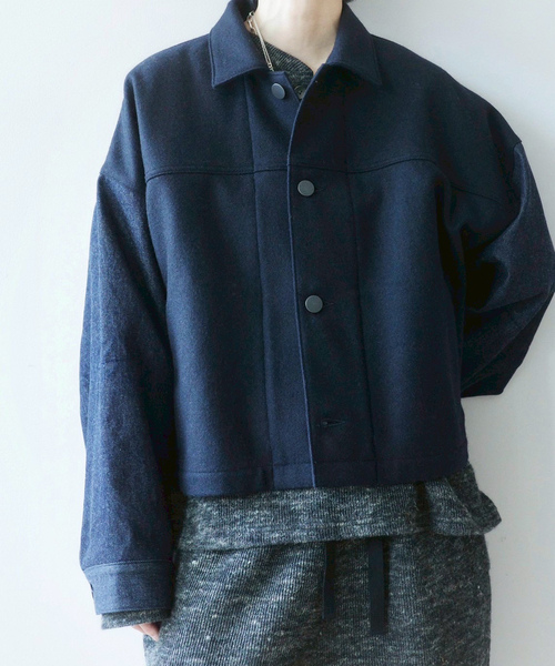 ジャーナルスタンダードラックス マウンテンパーカー 紺 ヨークブルゾン アウター ジャーナルスタンダードラックス マウンテンパーカー 紺 ヨーク