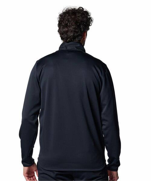 UNDER ARMOUR(アンダーアーマー)の「UAアーマーフリース マックス ジャケット(トレーニング/メンズ)(スウェット・メンズ・ブラック・2XL/S/3XL/XL/L/M)」の2枚目の写真