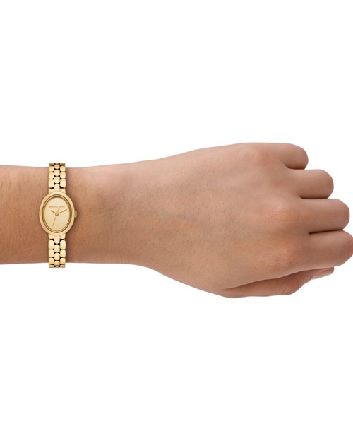 MICHAEL KORS（マイケルコース）の「マイケル・コース 腕時計 レディース アナログ ステンレス MK4955（アナログ腕時計・レディース・ゴールド・FREE）」の2枚目の写真