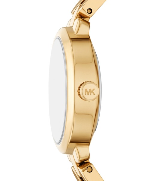 MICHAEL KORS（マイケルコース）の「マイケル・コース 腕時計 レディース アナログ ステンレス MK4955（アナログ腕時計・レディース・ゴールド・FREE）」の4枚目の写真