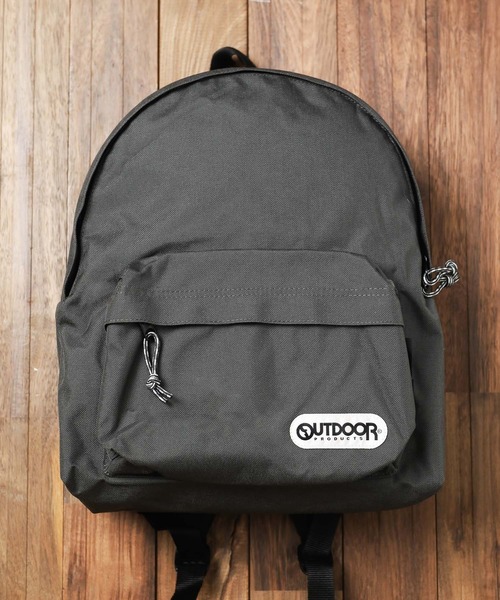 OUTDOOR PRODUCTS(アウトドアプロダクツ)の「【RES】【OUTDOOR PRODUCTS】DAYPACK M 15.4L(バックパック/リュック・メンズ・バーガンディー/グレー/ネイビー/ベージュ/レッド/ブラック・FREE)」の11枚目の写真