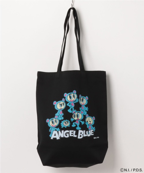 ANGEL BLUE（エンジェルブルー）の「エンジェルブルー トートバッグ 大量（トートバッグ・レディース・ブラック系/アイボリー系・ONE SIZE）」の2枚目の写真