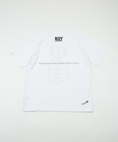 BOY LONDON(ボーイロンドン)の「【BOY LONDON】MEDAL EAGLE TEE(Tシャツ/カットソー・メンズ・ホワイト・LARGE/SMALL)」の2枚目の写真