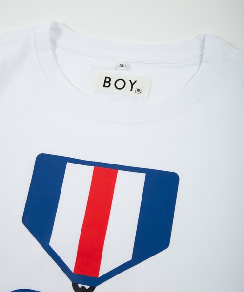 BOY LONDON(ボーイロンドン)の「【BOY LONDON】MEDAL EAGLE TEE(Tシャツ/カットソー・メンズ・ホワイト・LARGE/SMALL)」の3枚目の写真