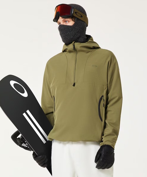 オークリーWINTERTIDE SOFTSHELL HOODIE/フーディー・パーカー/SNOW